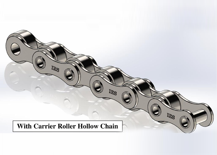 With Carrier Roller Hollow Pin Chain